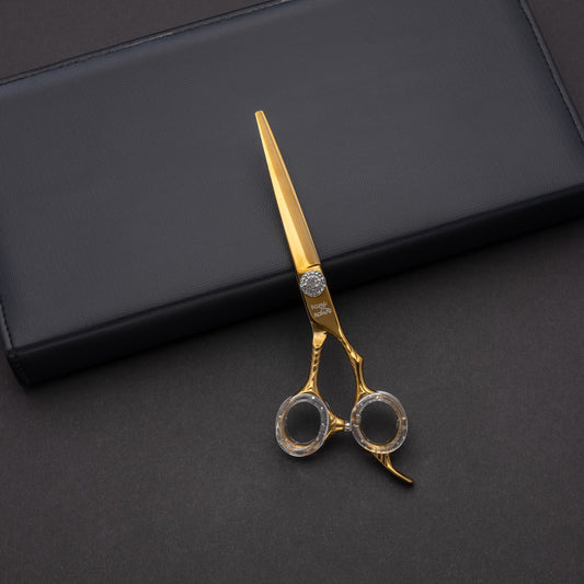 LAVISH- 6" Gold Straight LEFT HAND